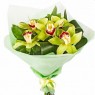 Букет из зелёных орхидей (9 - 21)