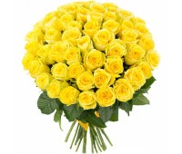 51 голландская жёлтая роза