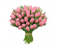 15 розовых тюльпанов (11 - 101)